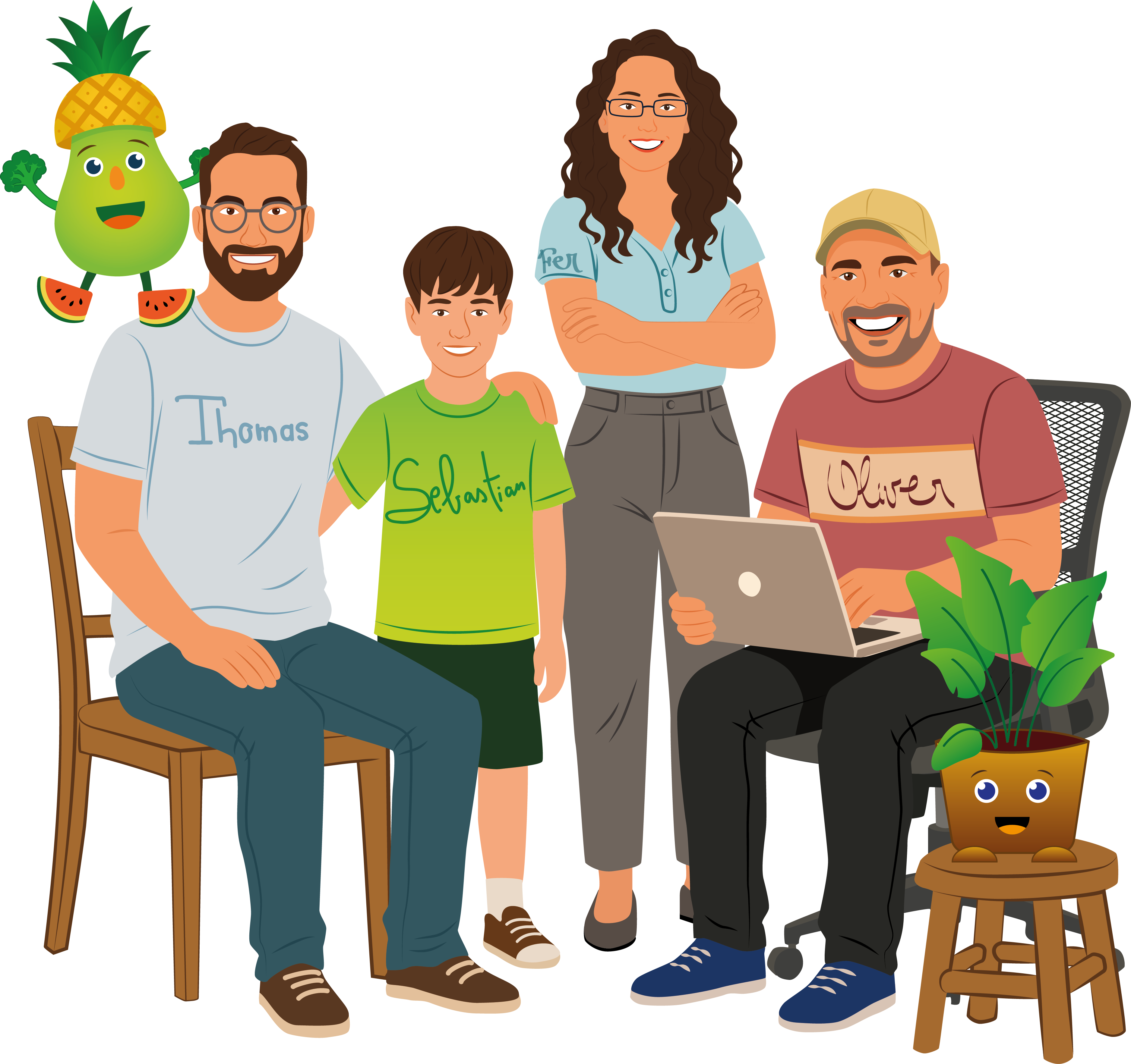 Team Animation Graphic